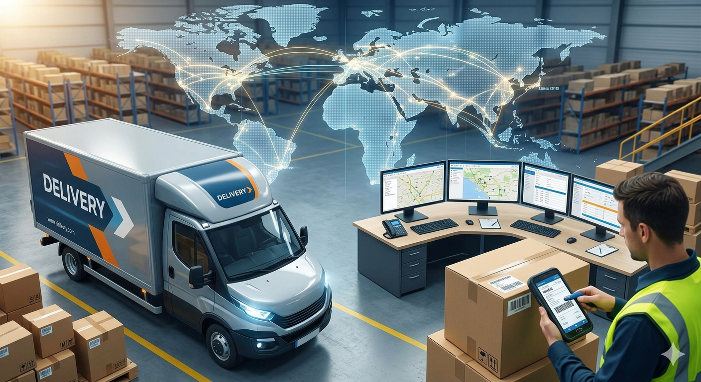 Campus delivery and logistics service